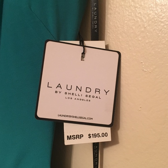 Laundry by Shelli Segal sz 8 tropical green NWT - Picture 2 of 8